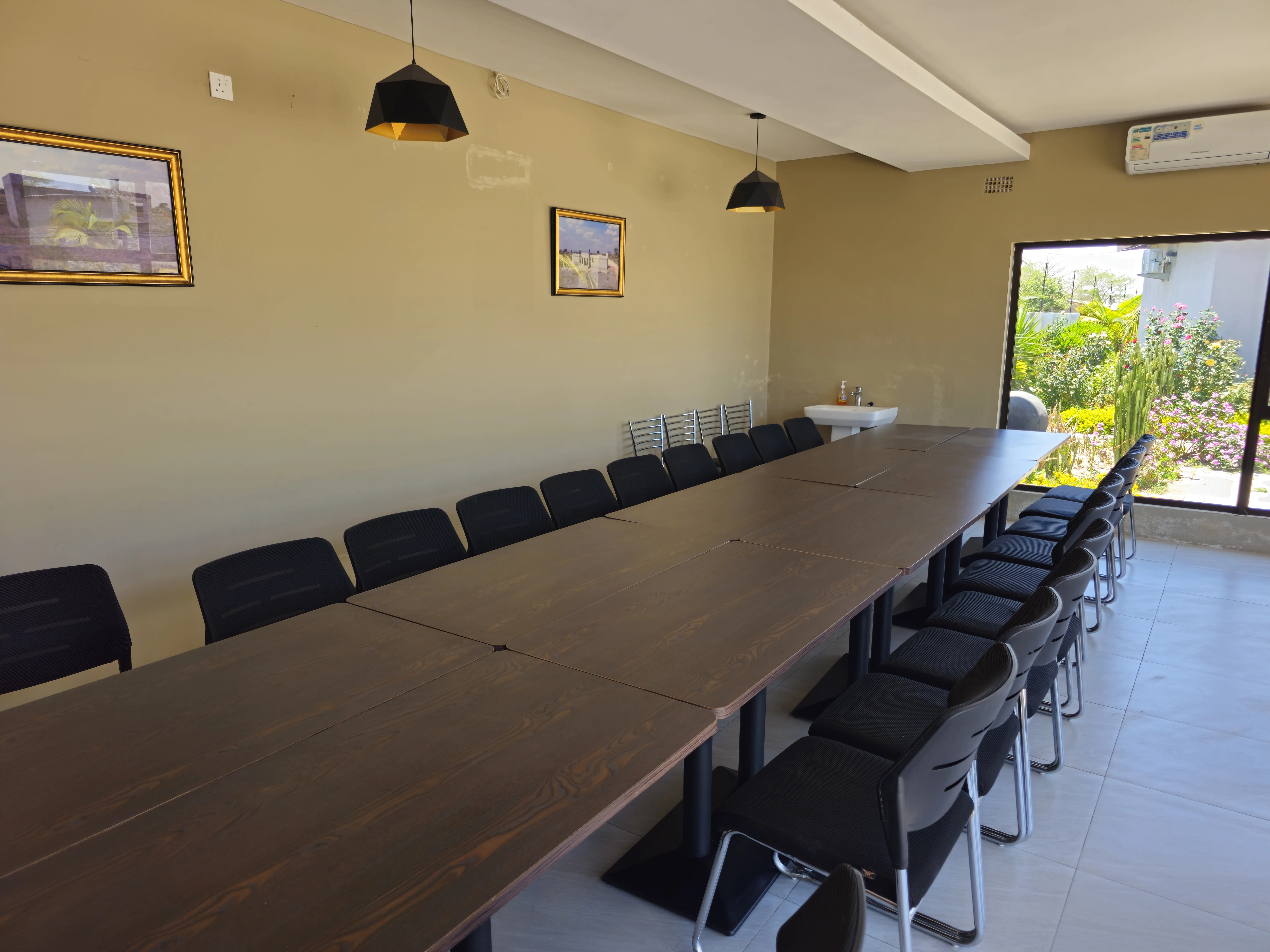 The conference room